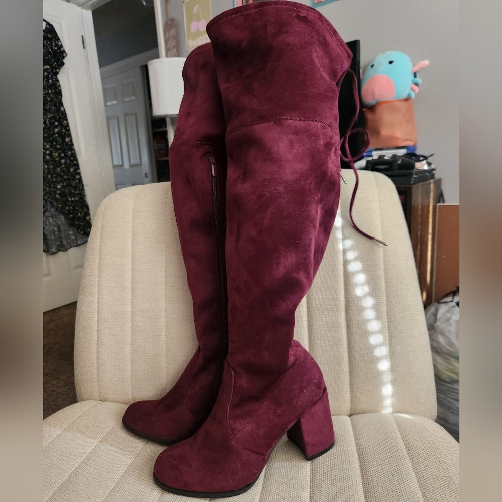 Over the knee boots